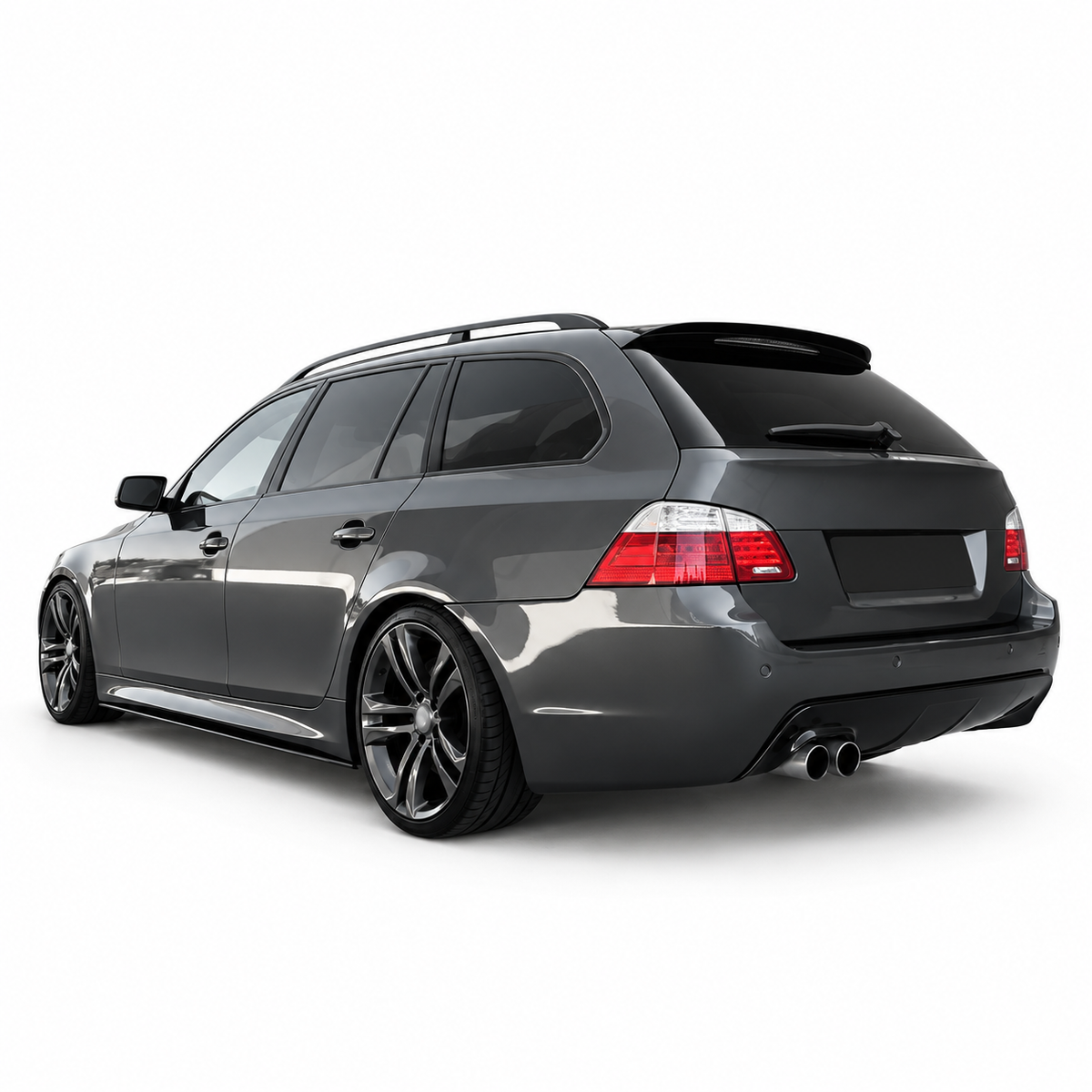 👉Estensioni Minigonne F-Performance Nero Lucido Adatte per BMW E60/E61 03-10👈
