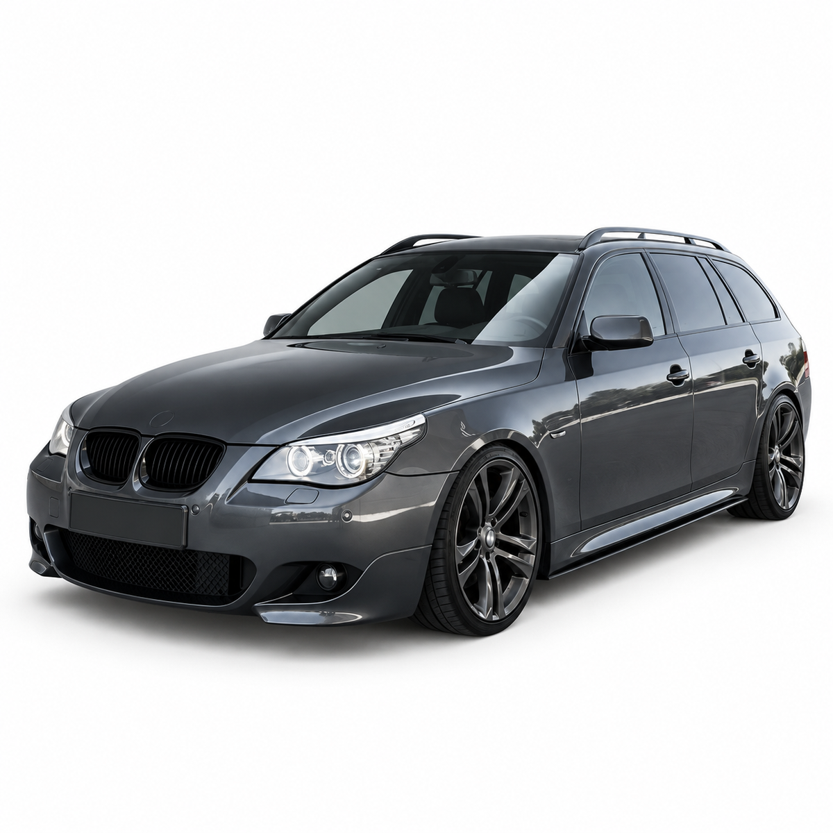 👉Estensioni Minigonne F-Performance Nero Lucido Adatte per BMW E60/E61 03-10👈