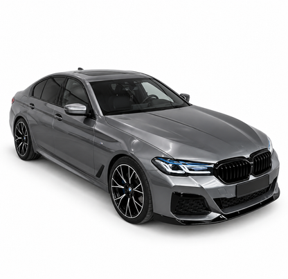 👉Lama Spoiler Anteriore M Performance Nero Lucido Adatta per BMW G30 G31 LCI👈