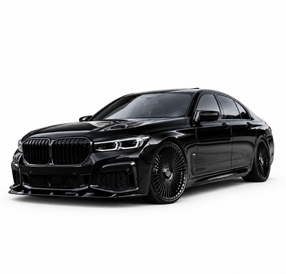 👉Lama Spoiler Anteriore M Performance Nero Lucido adatta per BMW G11 G12 LCI👈