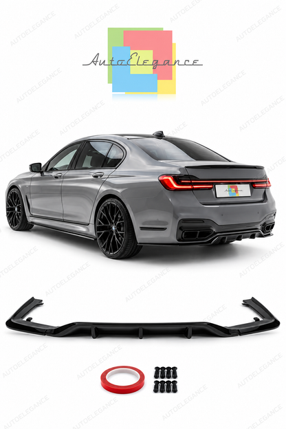 👉Diffusore Posteriore WR Nero Lucido adatto per BMW G11 G12 LCI M-Pack👈