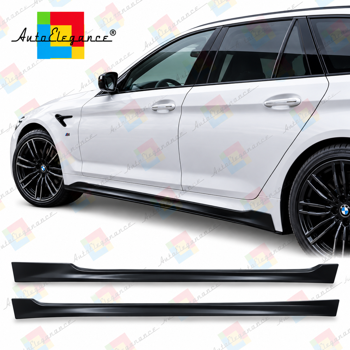 💕MINIGONNE LATERALI BMW 5 G30 LOOK M5💕