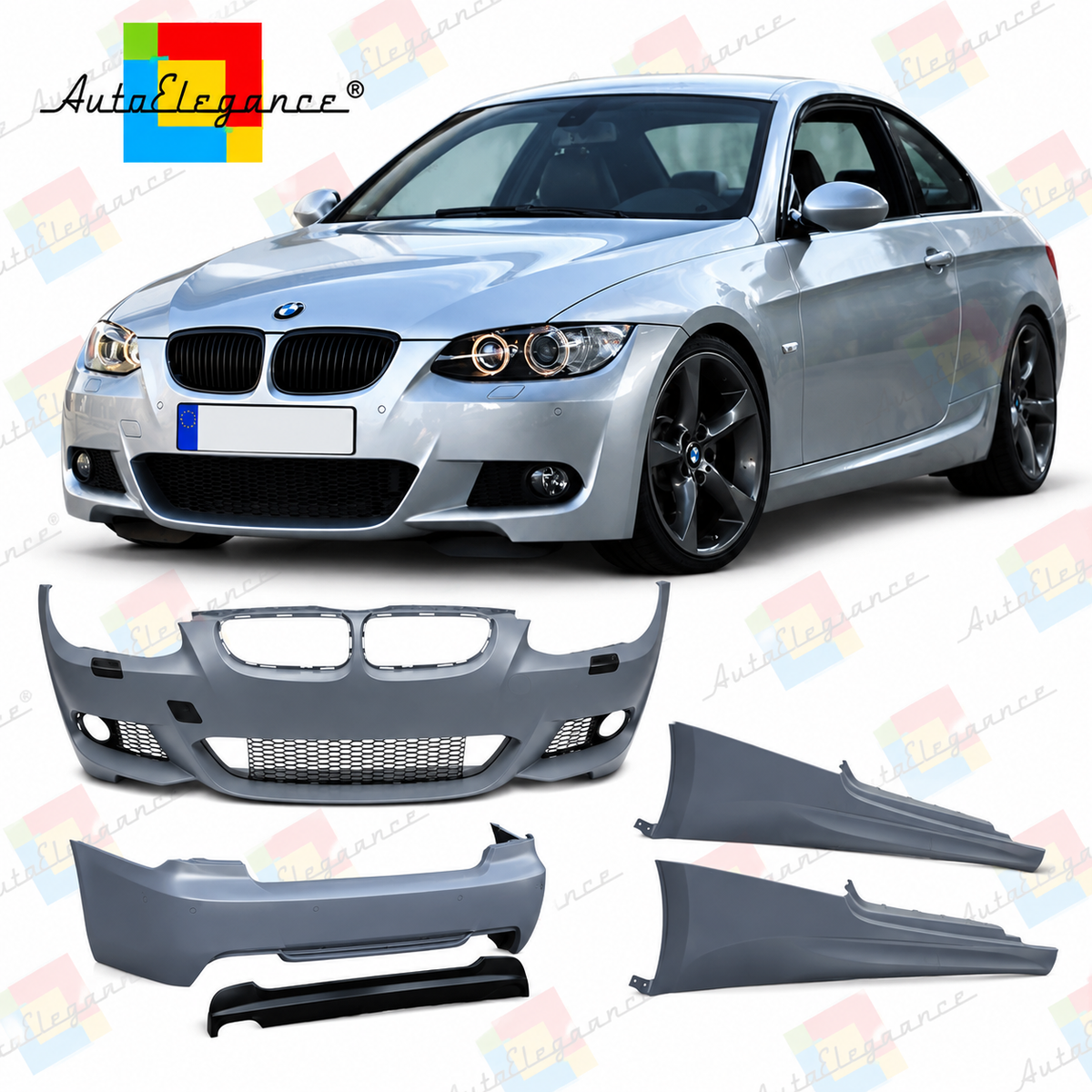 💕BODYKIT ADATTO  PER  BMW E92 E93 LCI 10-14 LOOK M SRA💕