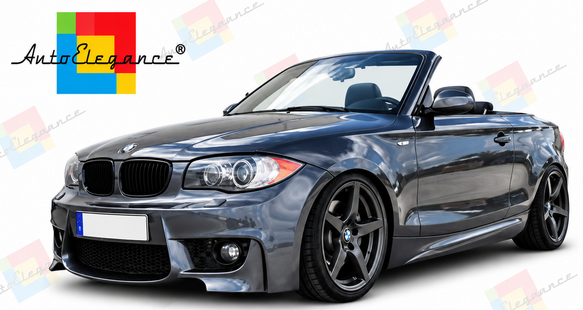 💕BODYKIT ADATTO  PER  BMW 1 E82 E88 04-12 LOOK 1M ABS💕