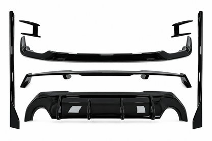 💕BODYKIT ADATTO  PER  BMW 1 F40 LOOK M PERFORMANCE NERO LUCIDO💕