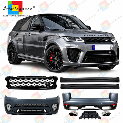 💕BODYKIT ADATTO  PER  RANGE ROVER SPORT L494 18- LOOK SVR💕