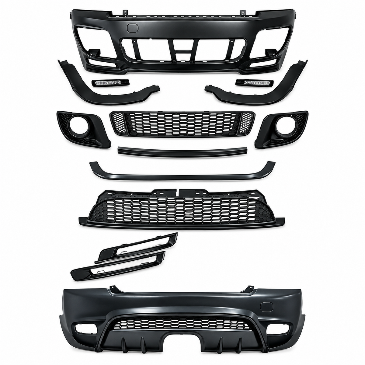 💕BODYKIT ADATTO  PER  MINI R56 06-10 LOOKO COOPER S ABS💕