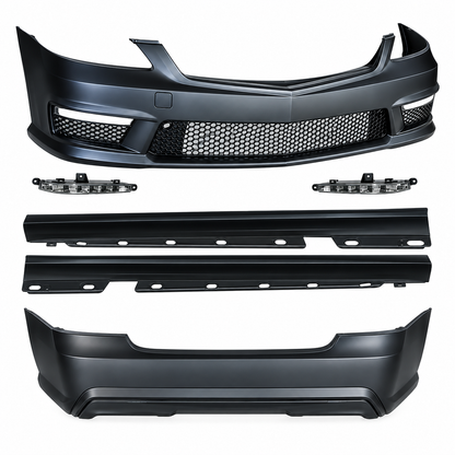 💕BODYKIT ADATTO  PER  MERCEDES CLASSE S W221 05-11 CON LUCE DIURNA💕