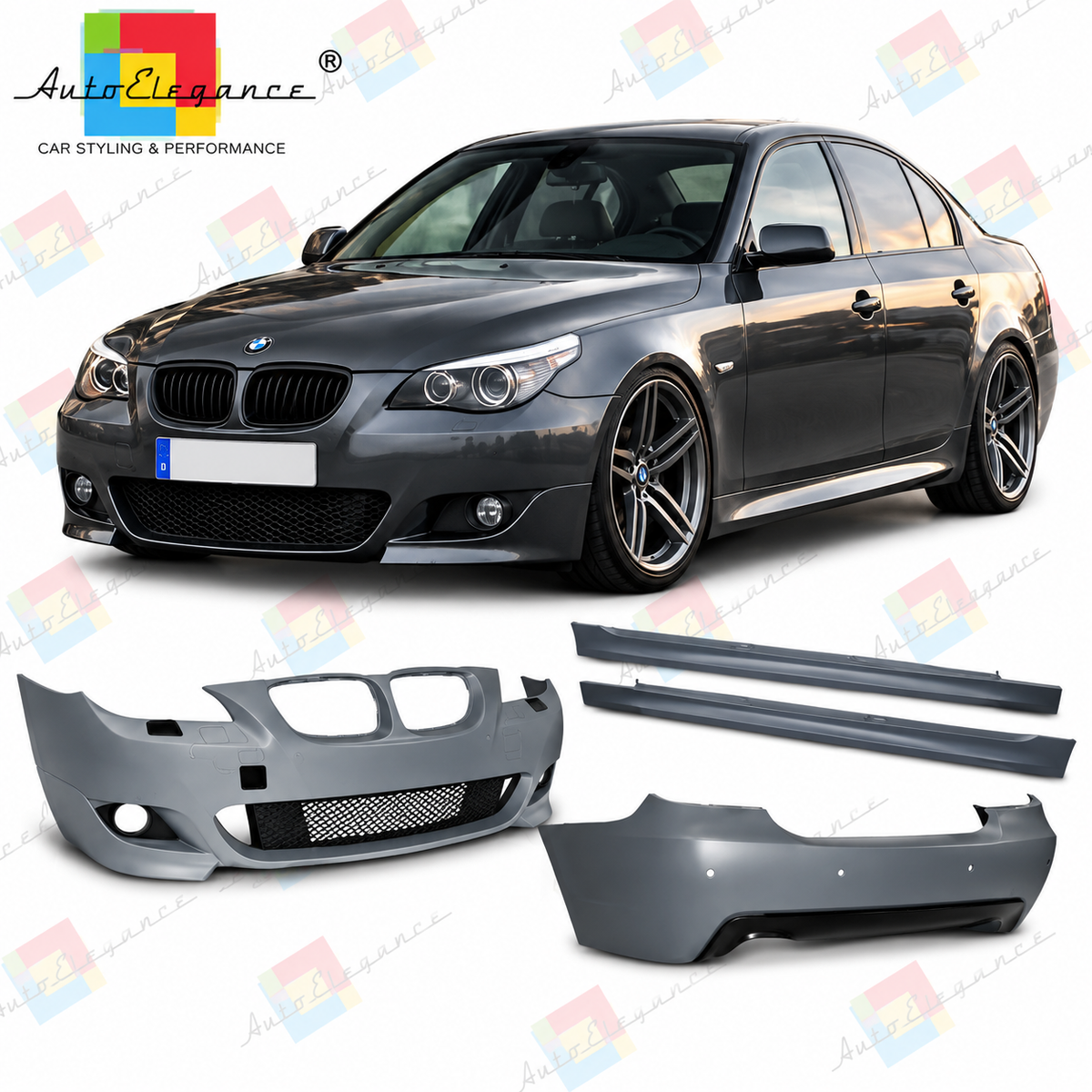 💕BODYKIT ADATTO  PER  BBMW 5 E60 03-10 LOOK M SRA💕