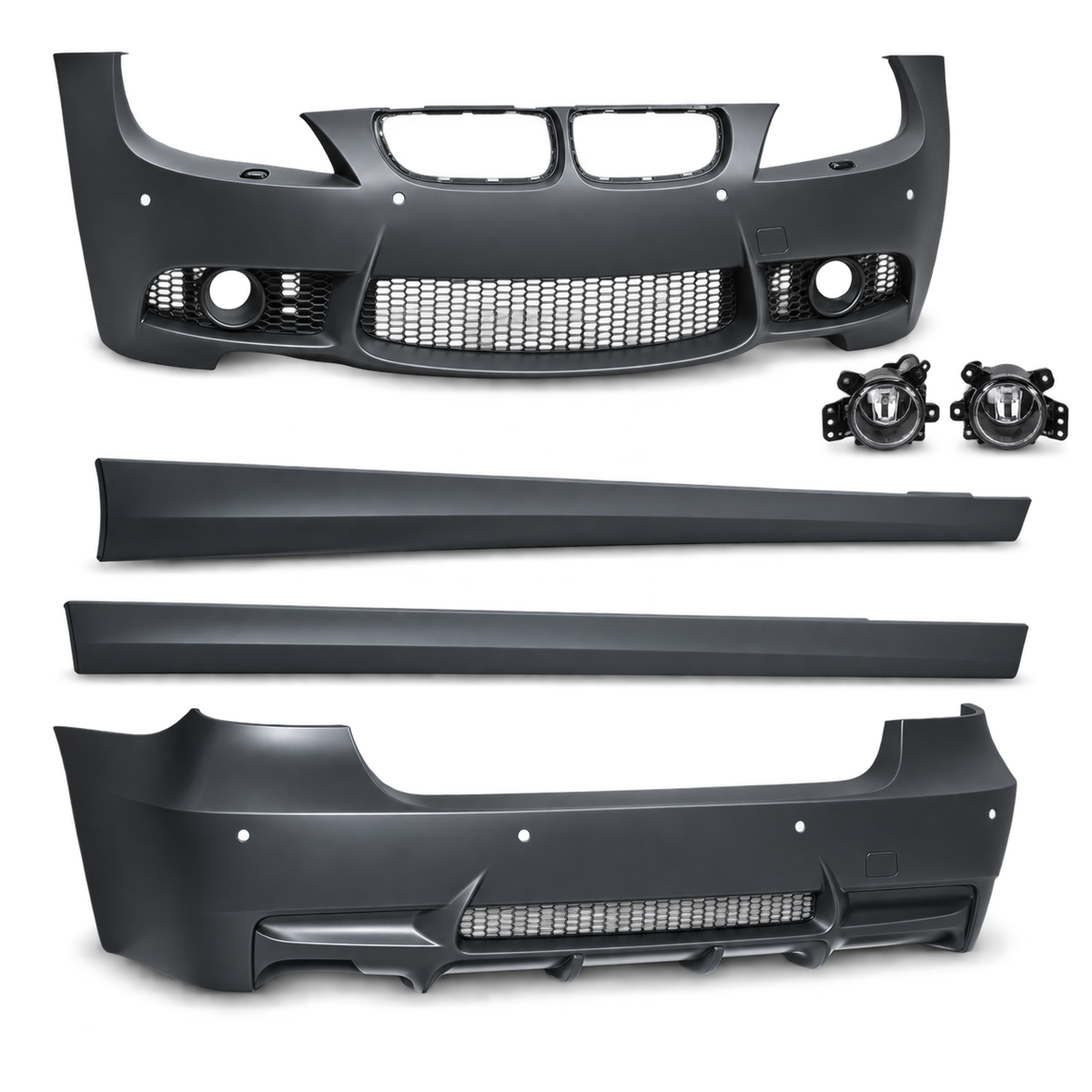 💕BODYKIT ADATTO  PER BMW E90 05-08 CON PDC LOOK M3💕