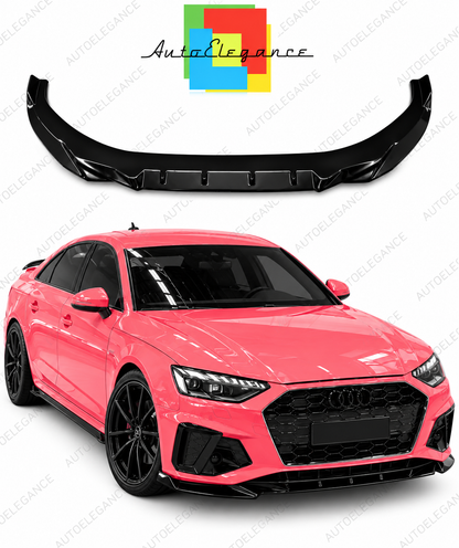 👉Splitter anteriore adatto per Audi A4 s-Line 1 S4 89 Facelift (2019-2024)👈