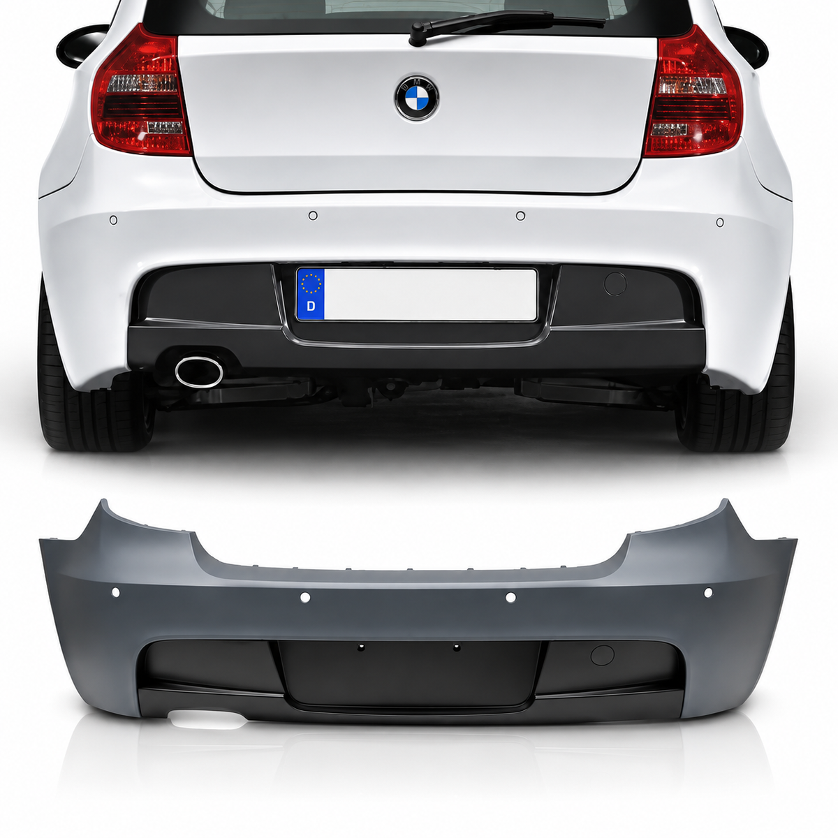 💕BODYKIT ADATTO  PER  BMW 1 E87 04-11 LOOK M PDC💕