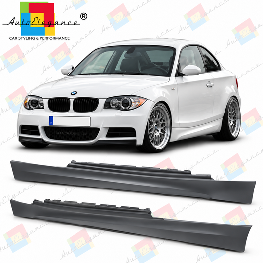 💕MINIGONNE ADATTO  PER  BMW E81 E82 E88 06-13 LOOK M💕