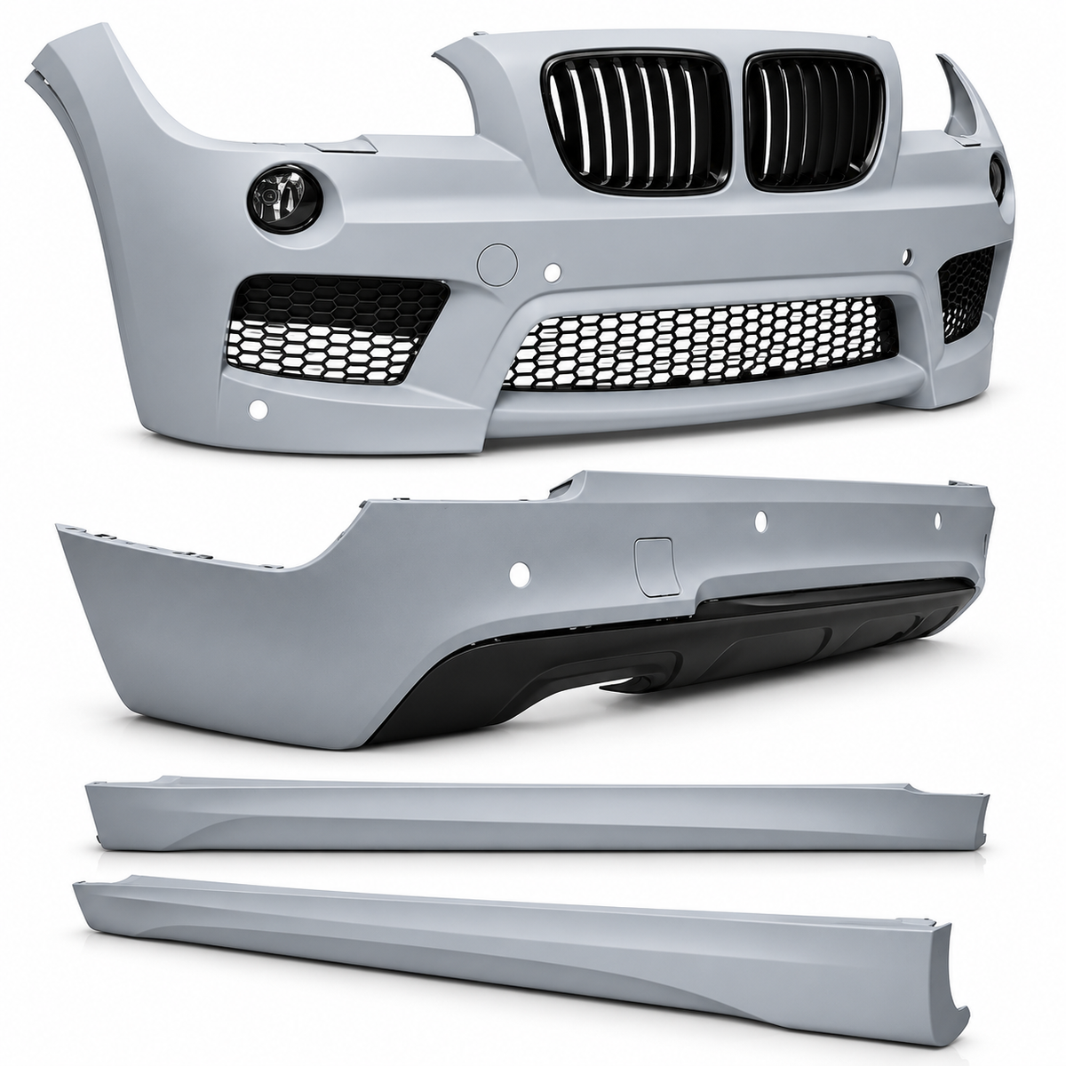 💕BODYKIT ADATTO  PER  BMW X1 E84 09-12 LOOK M 💕