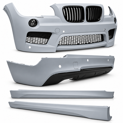 💕BODYKIT ADATTO  PER  BMW X1 E84 09-12 LOOK M 💕