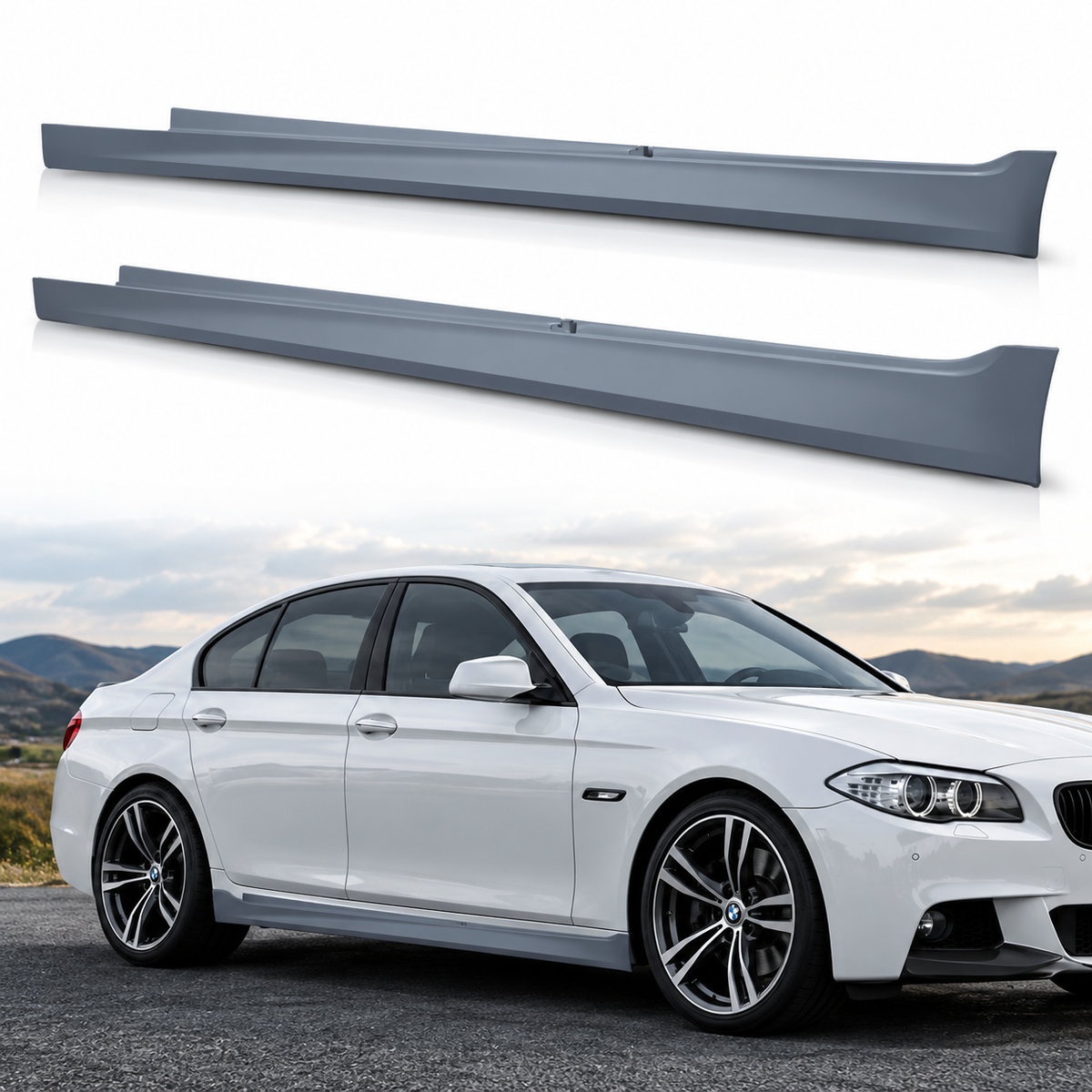 💕BODYKIT ADATTO  PER  BMW 5 F11 TOURING LOOK M 10-13 PDC + LAVAFARI 💕