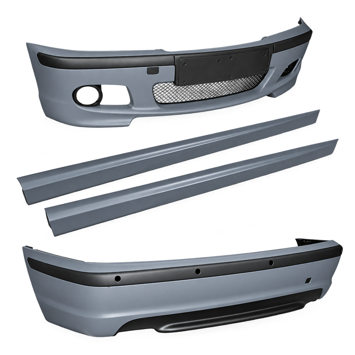 💕BODYKIT ADATTO  PER  BMW 3 E46 BERLINA 98-05 LOOK M PDC💕