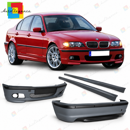 💕BODYKIT ADATTO  PER  BMW 3 E46 BERLINA 98-05 LOOK M PDC💕