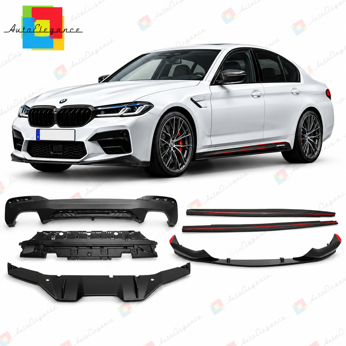 💕BODYKIT ADATTO  PER  BMW 5 G30 G31 17-20 LOOK M-PERFORMANCE💕