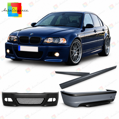 💕BODYKIT ADATTO  PER  BMW E46 BERLINA 98-05 LOOK M3💕