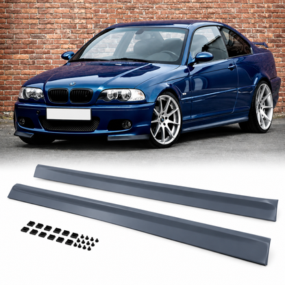 💕BODYKIT ADATTO  PER  BMW E46 COUPE 99-07 LOOK M2 SENZA PDC💕