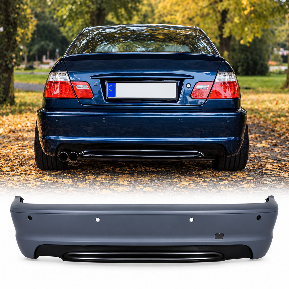 💕BODYKIT ADATTO  PER  BMW E46 COUPE 99-07 PDC LOOK M2💕