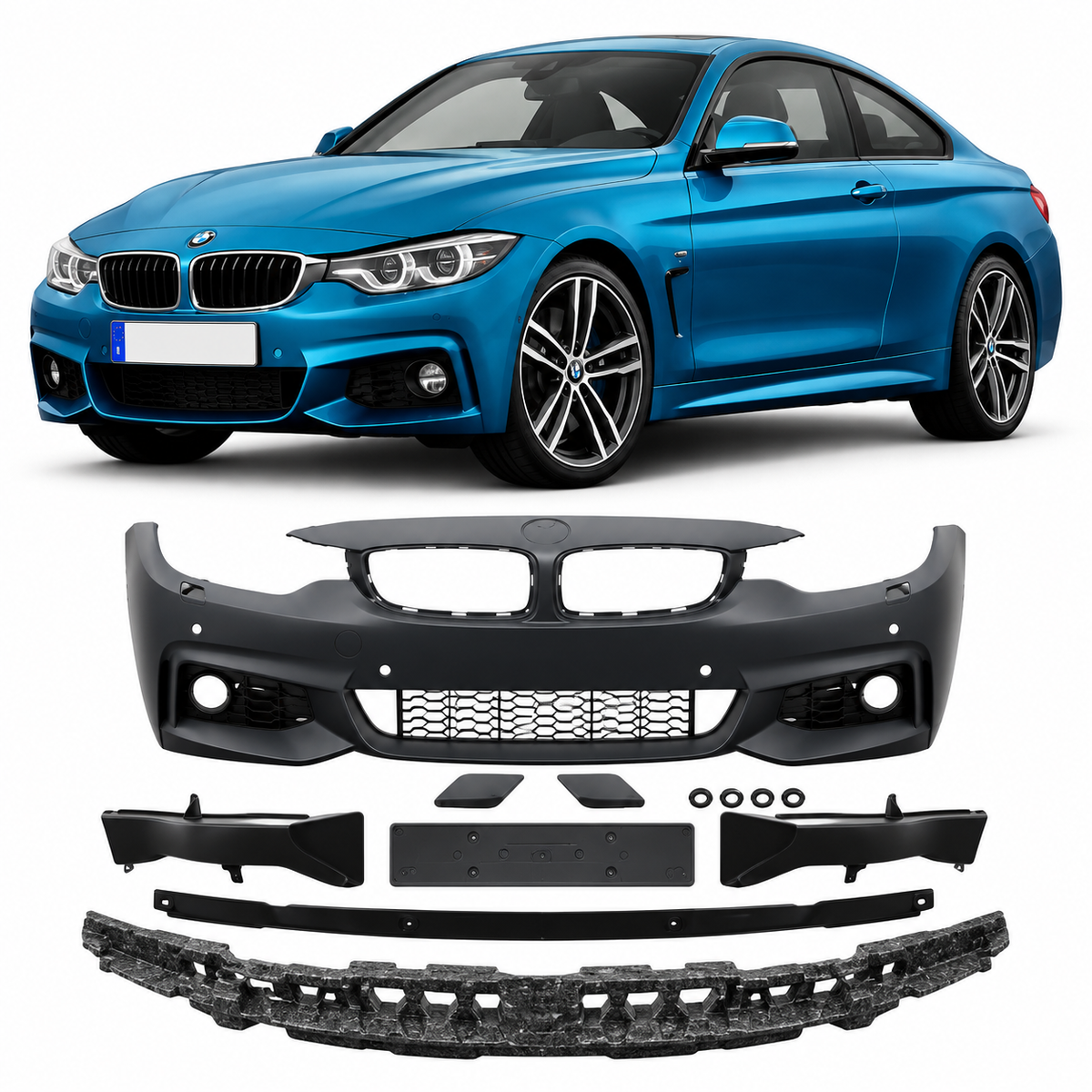 💕BODYKIT ADATTO  PER  BMW 4 F32 F33 COUPE CABRIO LOOK M PDC💕