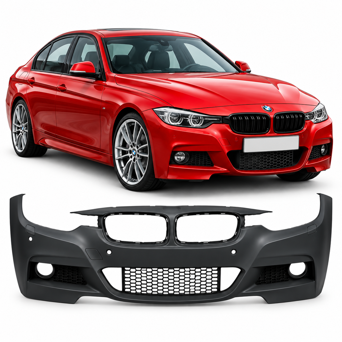 💕BODYKIT ADATTO PER  BMW 3 F31 TOURING LOOK M PERFORMANCE💕