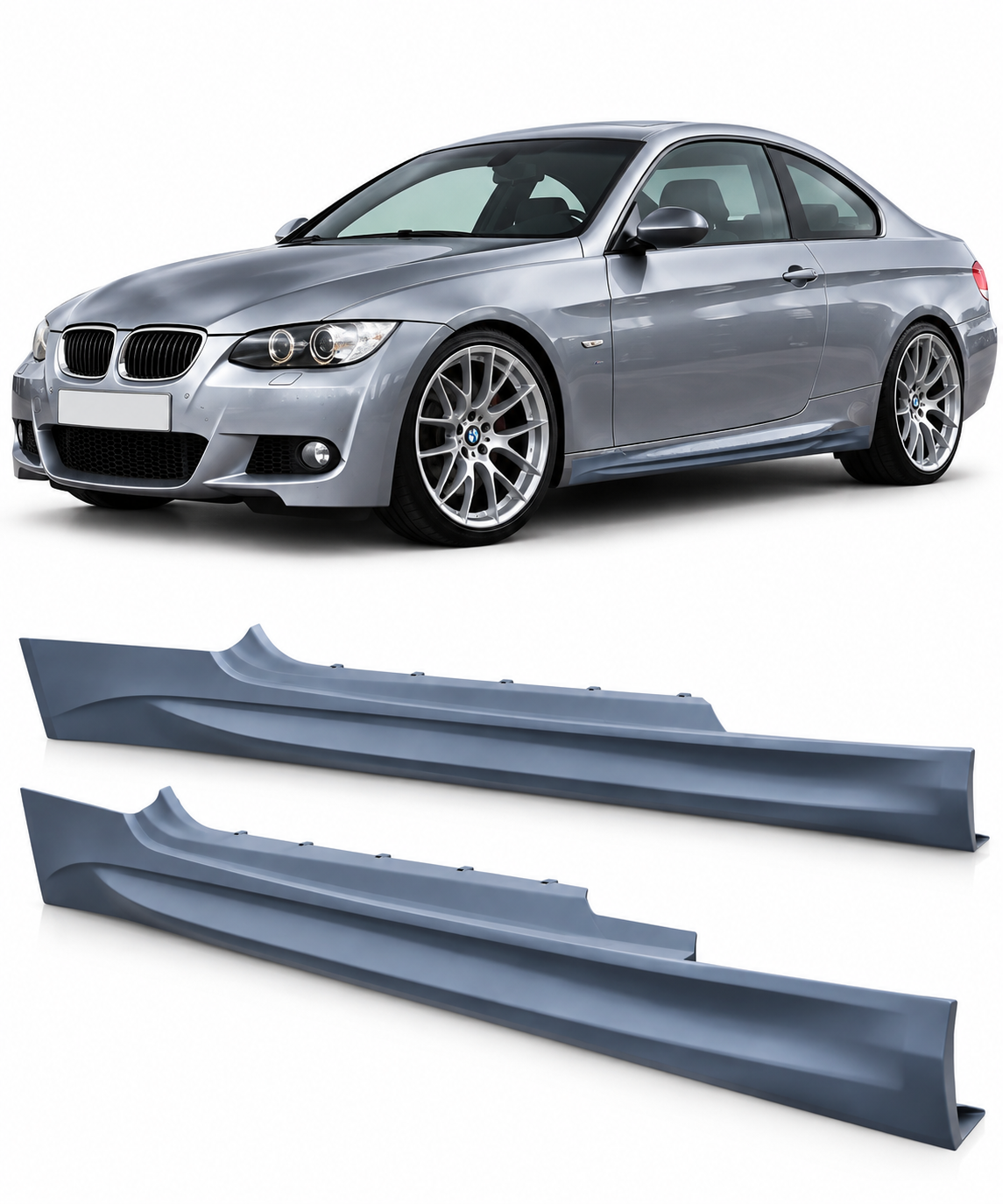 💕BODYKIT ADATTO PER  BMW 3  E92 LCI 10-14 LOOK M PDC SRA💕