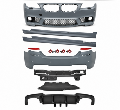 💕BODYKIT ADATTO PER   BMW 5 F10 LCI 13-17 LOOK M5 PDC SRA💕
