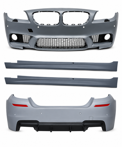 💕BODYKIT ADATTO PER   BMW 5 F10 LCI 13-17 LOOK M5 PDC SRA💕