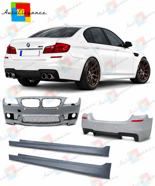 💕BODYKIT ADATTO PER   BMW 5 F10 LCI 13-17 LOOK M5 PDC SRA💕