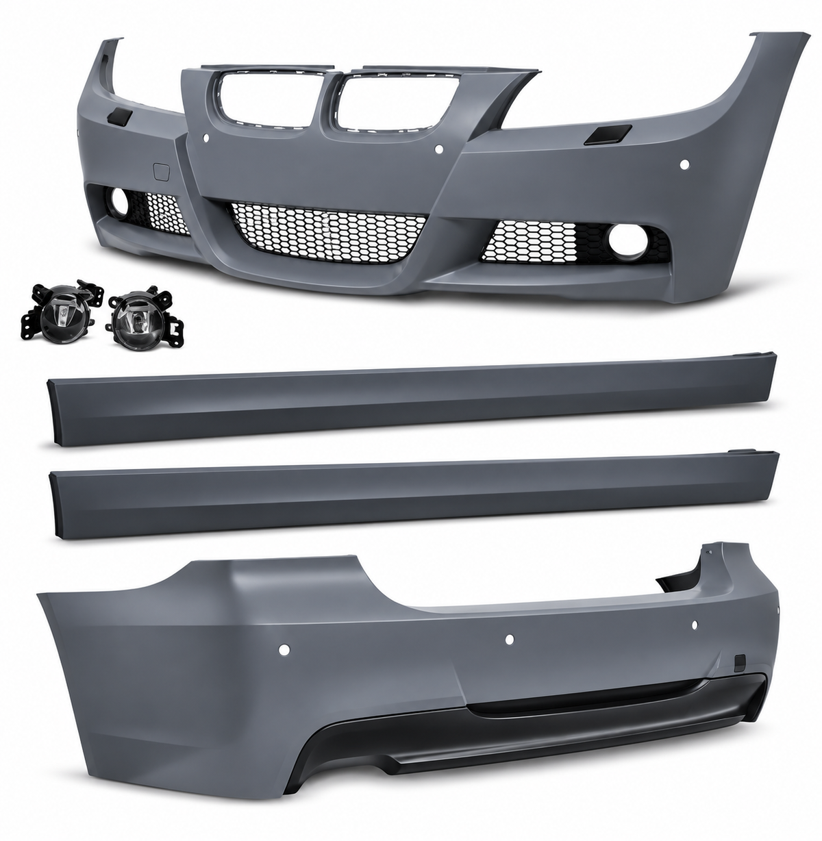 💕BODYKIT  ADATTO PER   BMW 3 E90 08-12 LOOK M PDC SRA💕