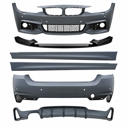 💕BODYKIT  ADATTO PER    BMW 4 F36 GRAN COUPE LOOK M PERFORMANCE PDC SRA💕