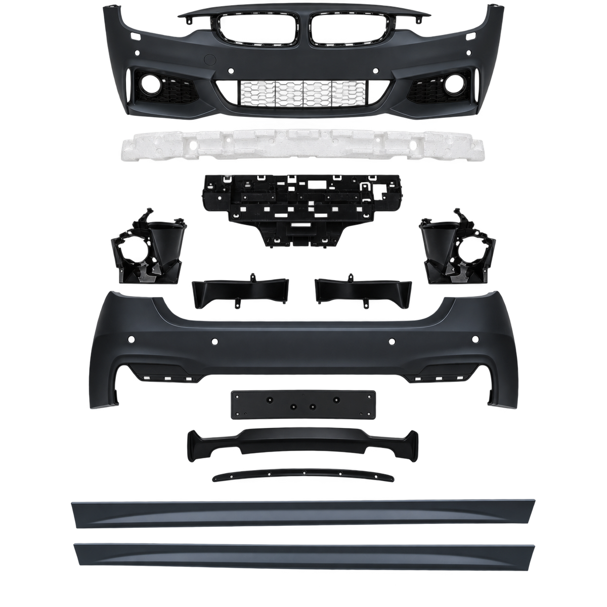 💕BODYKIT  ADATTO PER   BMW F36 GRAN COUPE LOOK M PDC💕