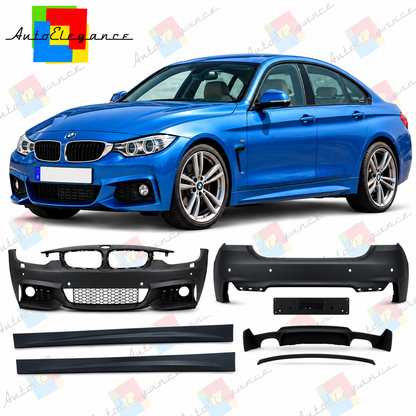 💕BODYKIT  ADATTO PER   BMW F36 GRAN COUPE LOOK M PDC💕