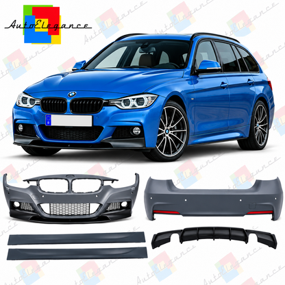 💕BODYKIT  ADATTO PER  BMW 3 F31 TOURING LOOK M PERFORMANCE PDC💕