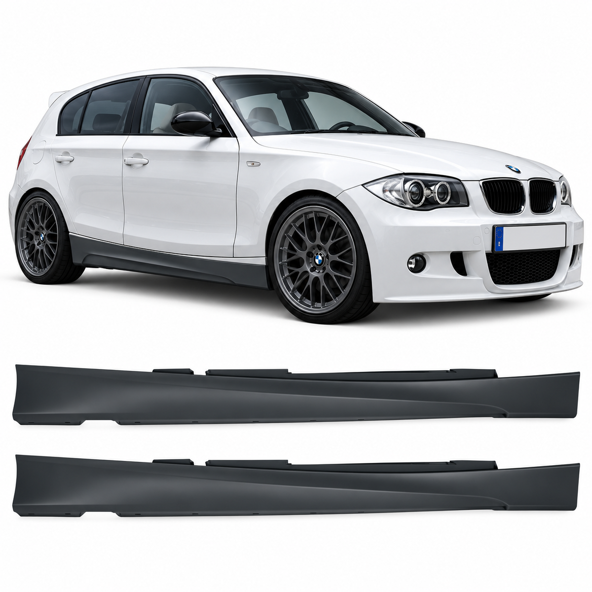 💕BODYKIT  ADATTO PER  BMW 1 E87 LOOK 1M SENZA PDC💕