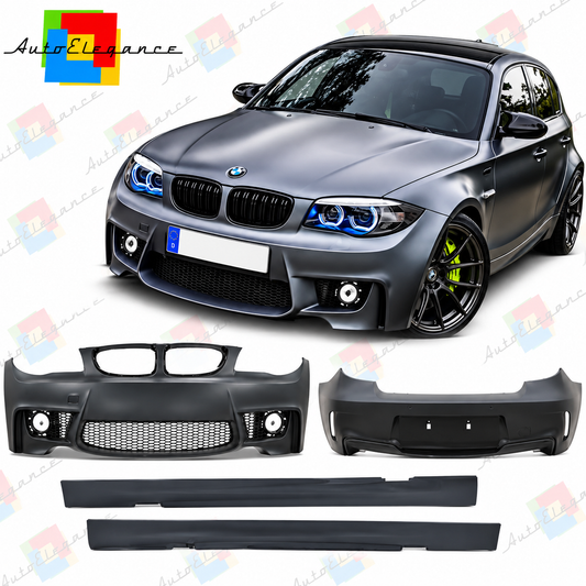 💕BODYKIT  ADATTO PER  BMW 1 E87 LOOK 1M SENZA PDC💕
