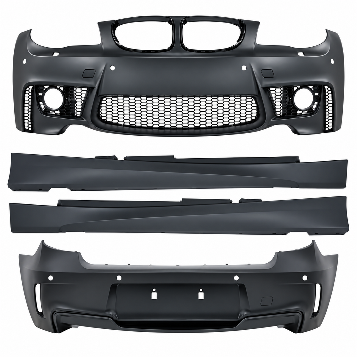 💕BODYKIT  ADATTO PER  BMW 1 E87 LOOK 1M PDC💕
