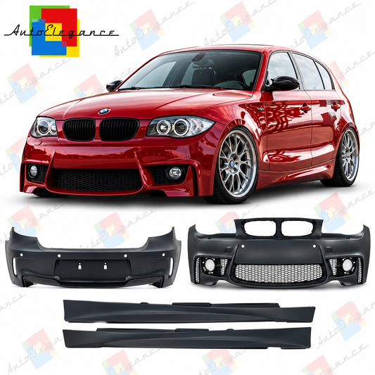 💕BODYKIT  ADATTO PER  BMW 1 E87 LOOK 1M PDC💕
