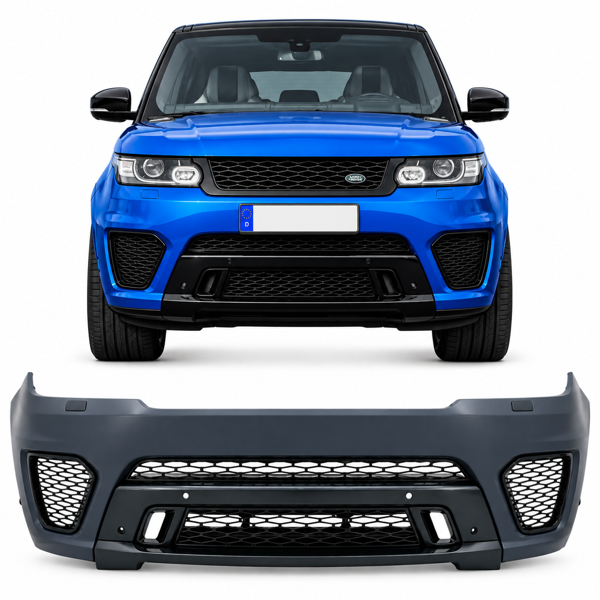 💕BODYKIT  ADATTO PER RANGE ROVER SPORT L494 13-17 LOOK SVR 2019💕