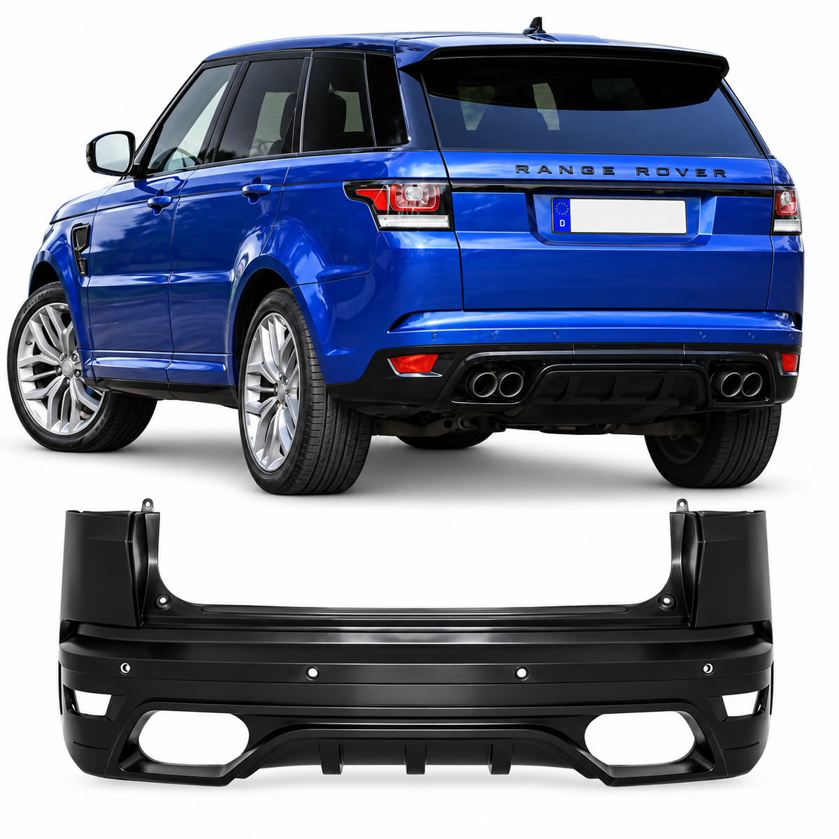 💕BODYKIT  ADATTO PER RANGE ROVER SPORT L494 13-17 LOOK SVR 2019💕