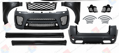 💕BODYKIT  ADATTO PER RANGE ROVER SPORT L494 13-17 LOOK SVR 2019💕