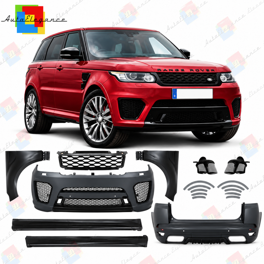 💕BODYKIT  ADATTO PER RANGE ROVER SPORT L494 13-17 LOOK SVR 2019💕