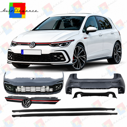 💕BODYKIT  ADATTO PER    VW GOLF 8 LOOK GTI + FENDINEBBIA💕