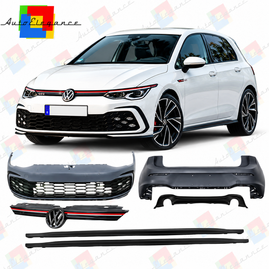 💕BODYKIT  ADATTO PER    VW GOLF 8 LOOK GTI + FENDINEBBIA💕