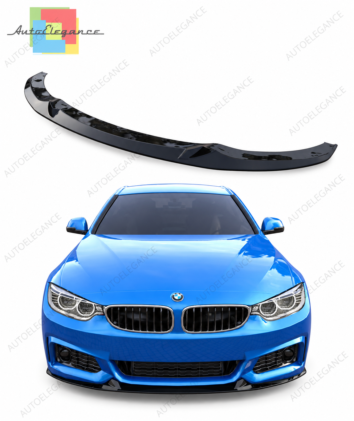 👉Splitter anteriore adatto per BMW 4 Coupé Gran Coupé/Cabrio M-pack F32/F33👈