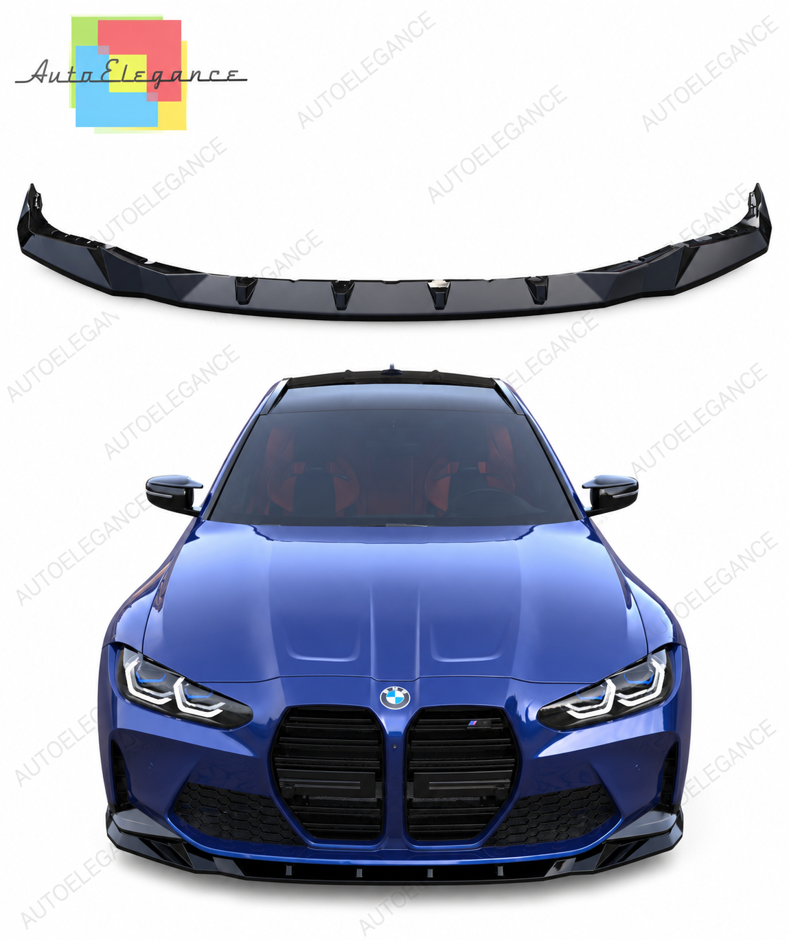 👉Splitter anteriore adatto per BMW M3/Touring G80/G81 (2021)👈