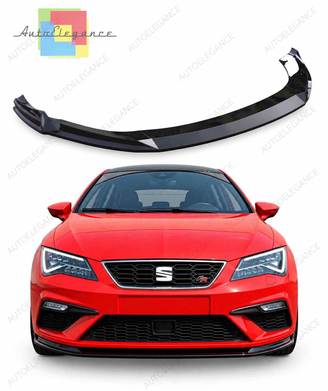 👉Splitter anteriore adatto per Seat Leon MK3.5 (2016-2020)👈